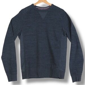 Champion Mens Crewneck Sweatshirt Medium Dark Gray Raglan Athletic Pullover